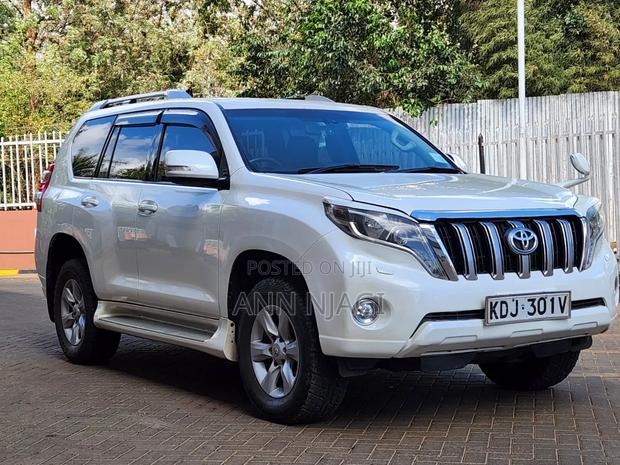 Toyota Land Cruiser Prado 2015 White