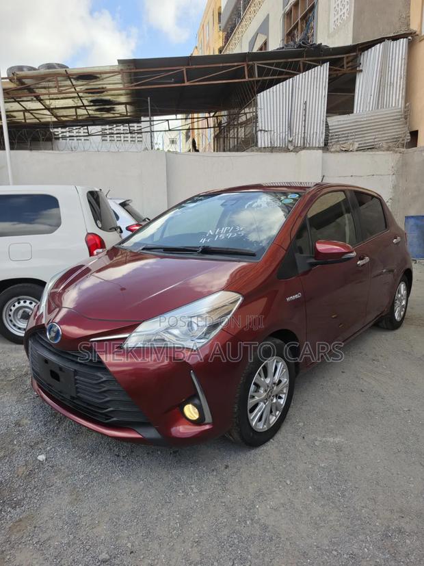 Toyota Vitz 1.5 FWD Hybrid 5dr 2020 Maroon