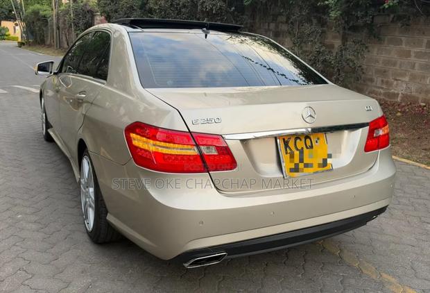 Mercedes-Benz E250 2011 Gold