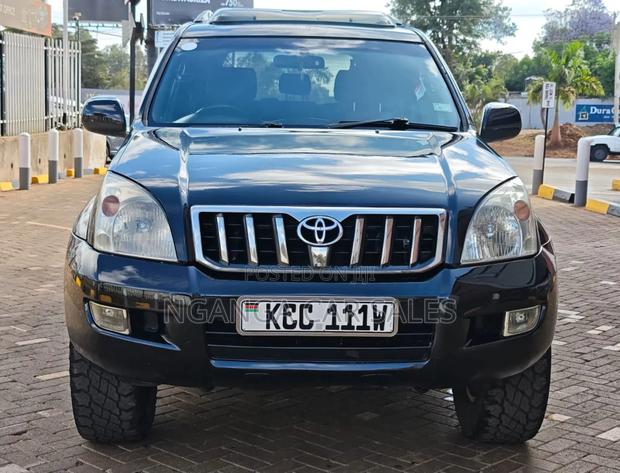 Toyota Land Cruiser Prado 2008 Black