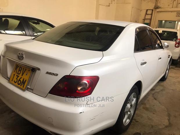 White 2008 Toyota Mark X - Stylish Sedan Available