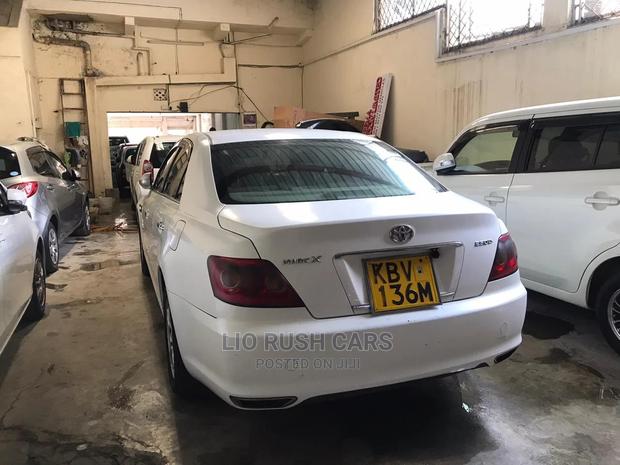 White 2008 Toyota Mark X - Stylish Sedan Available
